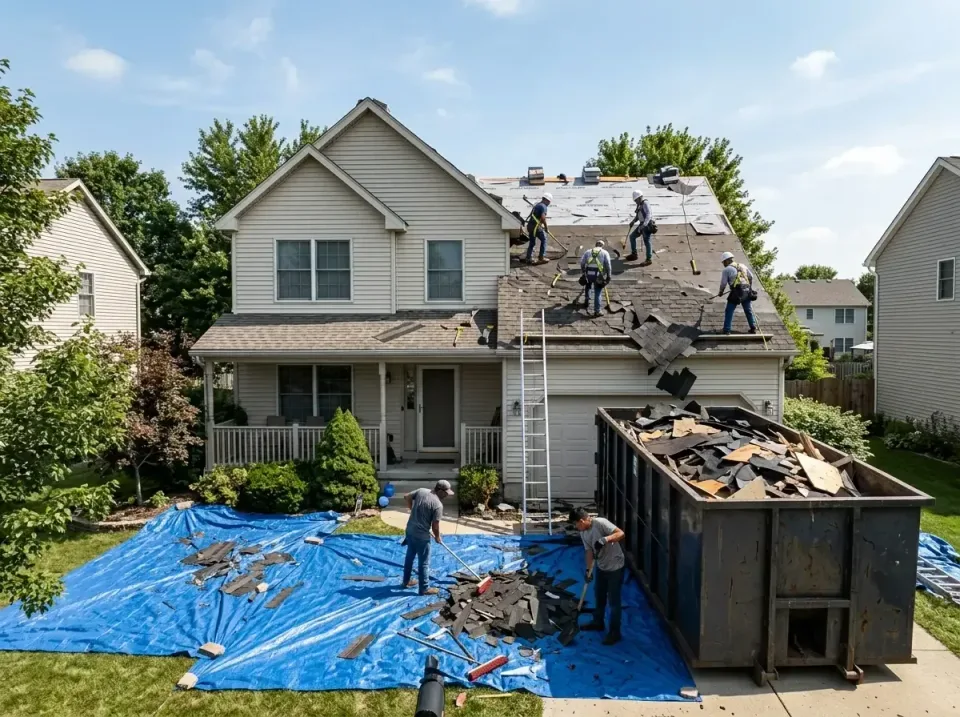 roof-replacement-debris-remova-004 — frequently asked questions, Cheapest Dumpster Rentals in Briarcliff, TX